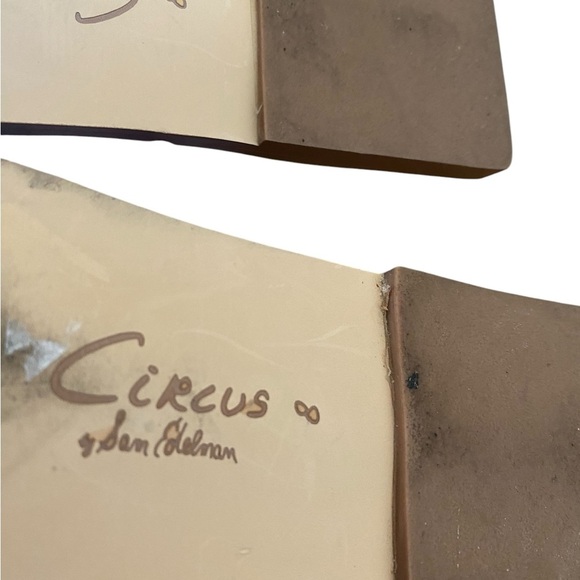 Circus Sam Edelman Iggy Lavender purple scrunchy Ruffle Slide Sandals vacation - Picture 9 of 10